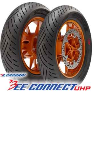 EUROGRIP 130/70-12 BEE CONNECT UHP ANT/POST